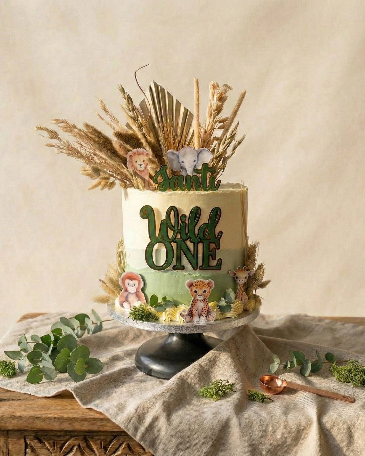 Safari Bloom Cake