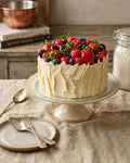 White Chocolate Berry Cake