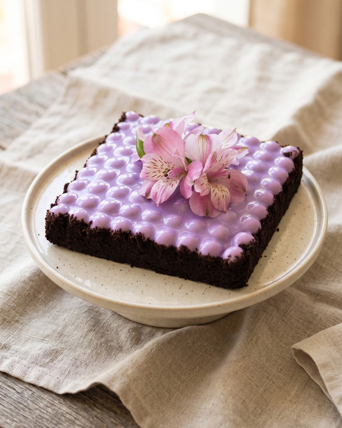 Violet Mirror Mousse