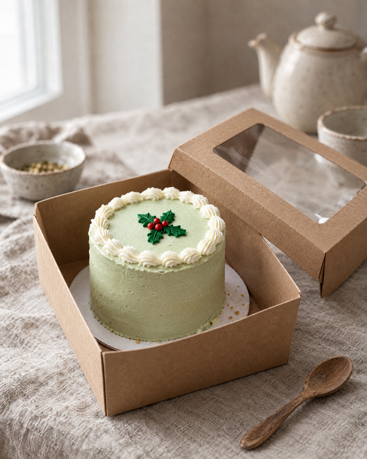 Christmas Bento Cake
