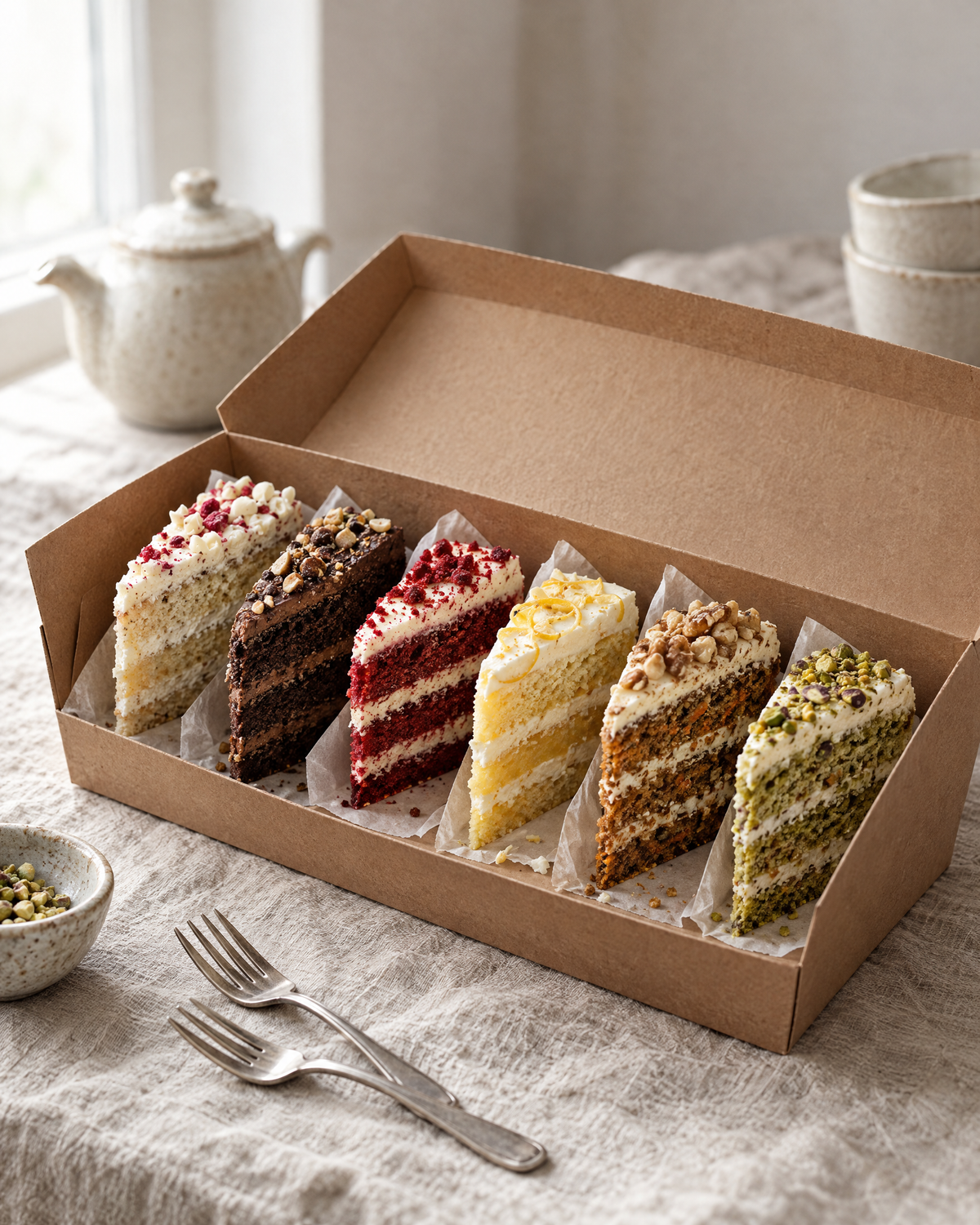 Wedding Cake Tasting Box
