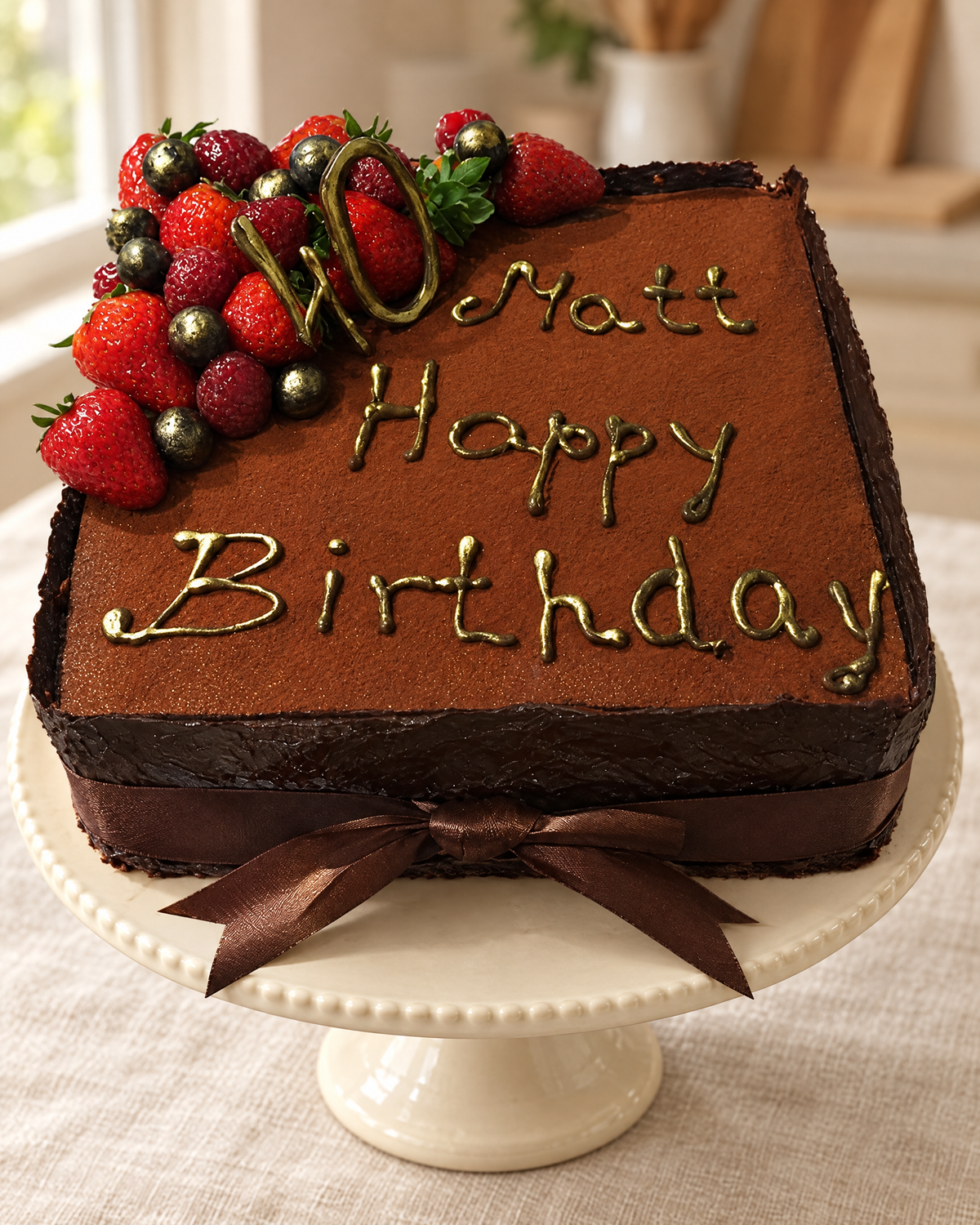 La Sura Chocolate Torte by La Sura Bakery, real photo 2