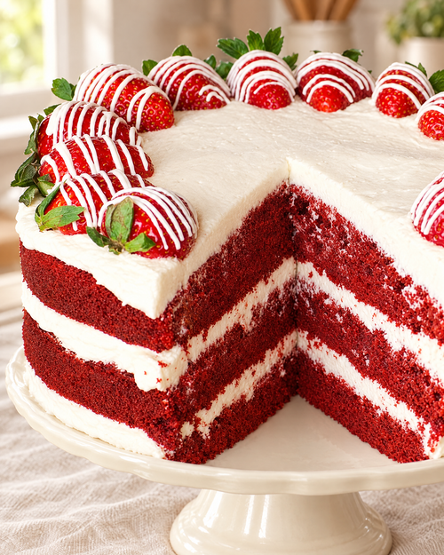 Red Velvet Cake by La Sura Bakery, real photo 1