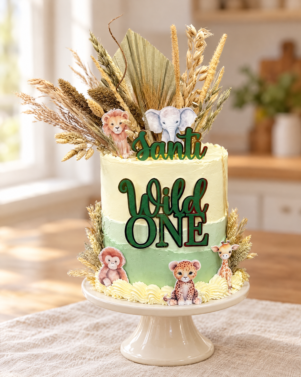 Safari Bloom Cake by La Sura Bakery, real photo 1