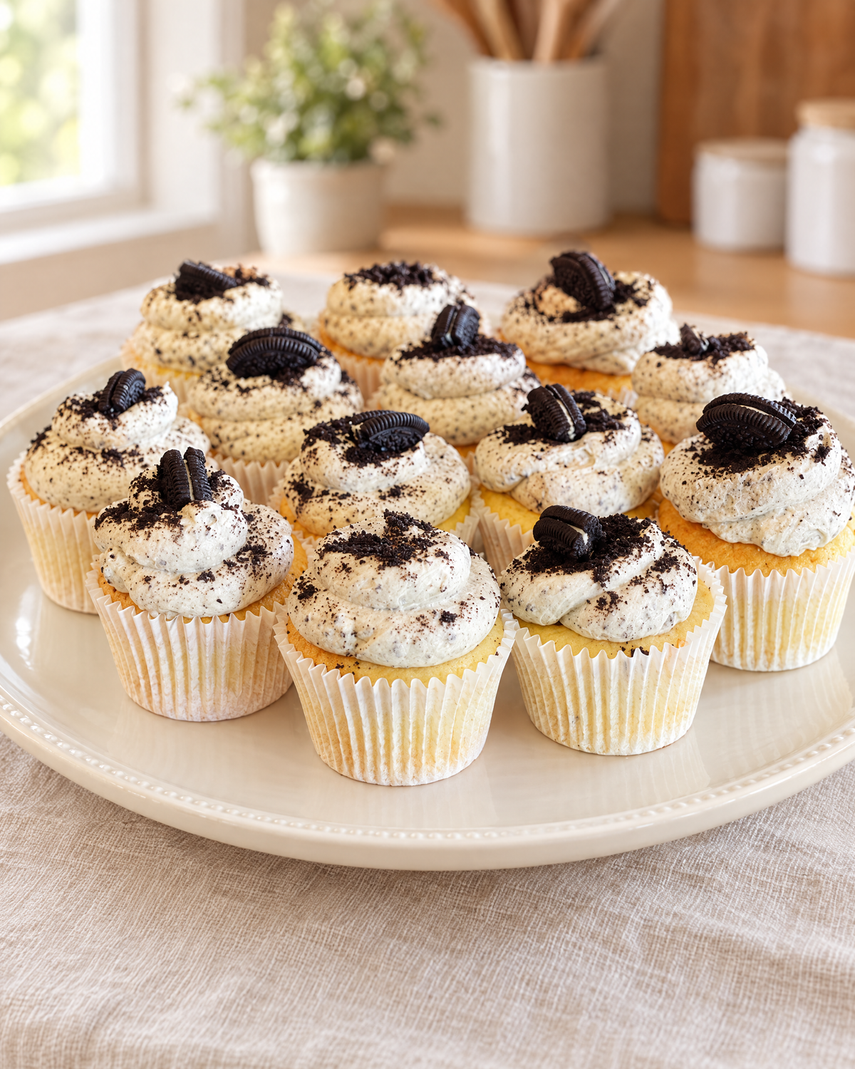 Cookies & Cream Cupcakes by La Sura Bakery, real photo 1