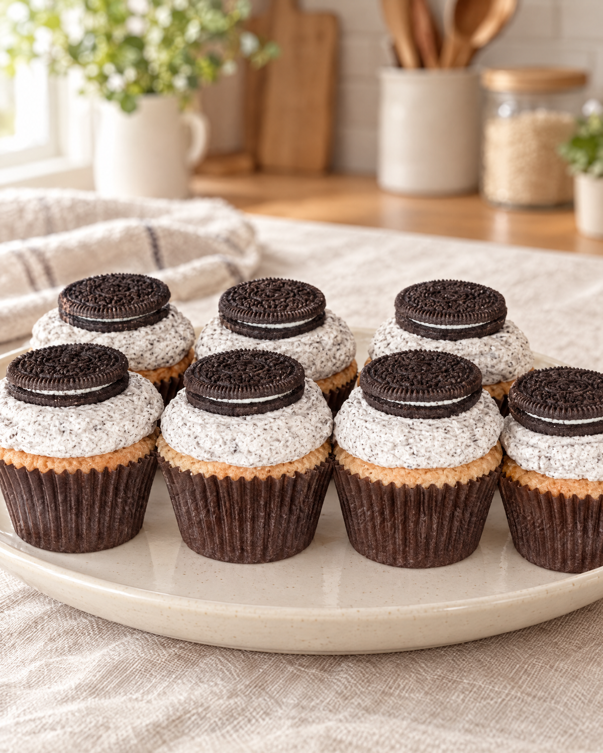 Cookies & Cream Cupcakes by La Sura Bakery, real photo 2