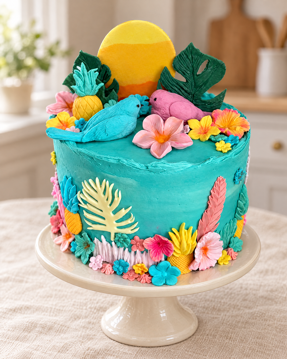 Tropical Oasis Cake by La Sura Bakery, real photo 1