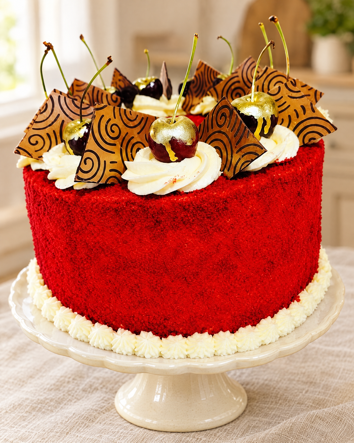 Pretty in Red by La Sura Bakery, real photo 1