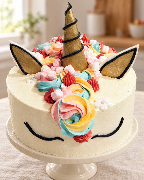 Unicorn Cake by La Sura Bakery, real photo 2