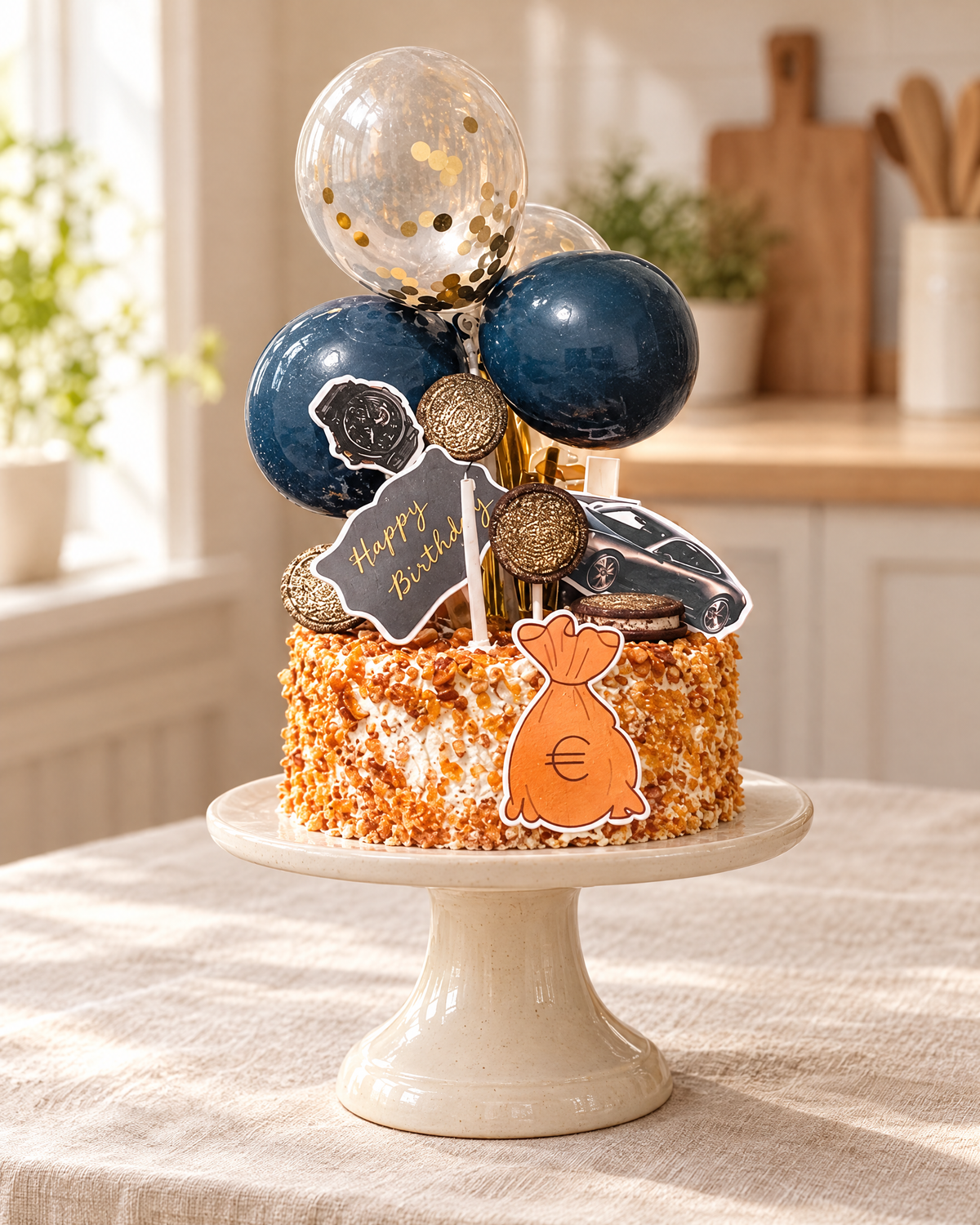 Balloon Bouquet Cake by La Sura Bakery