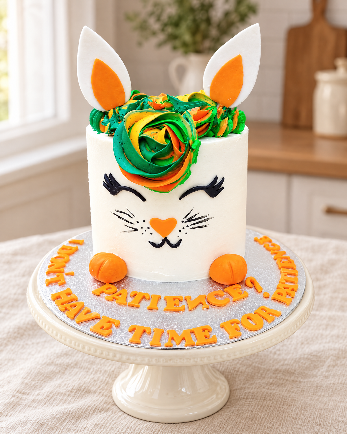 Bunny Face Cake by La Sura Bakery