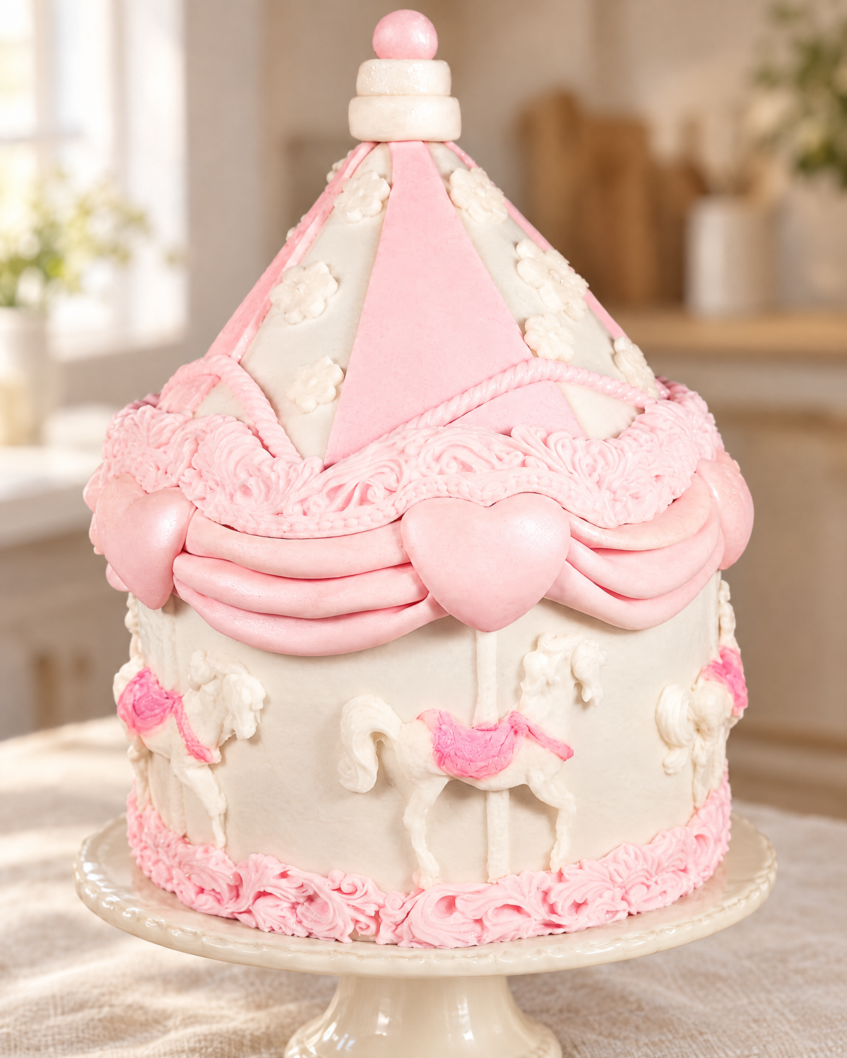 Carousel Cake by La Sura Bakery