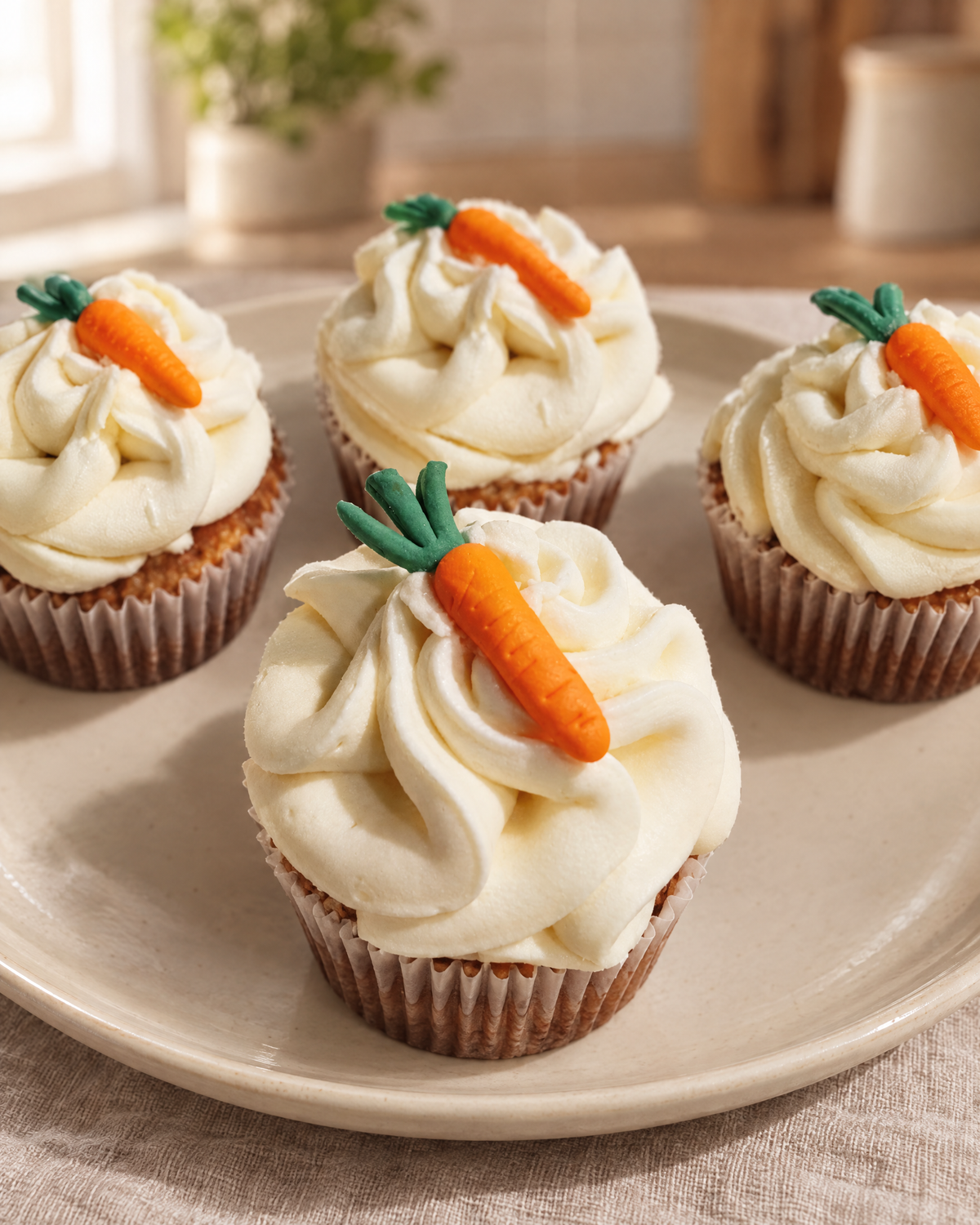 Carrot Cake Cupcakes by La Sura Bakery