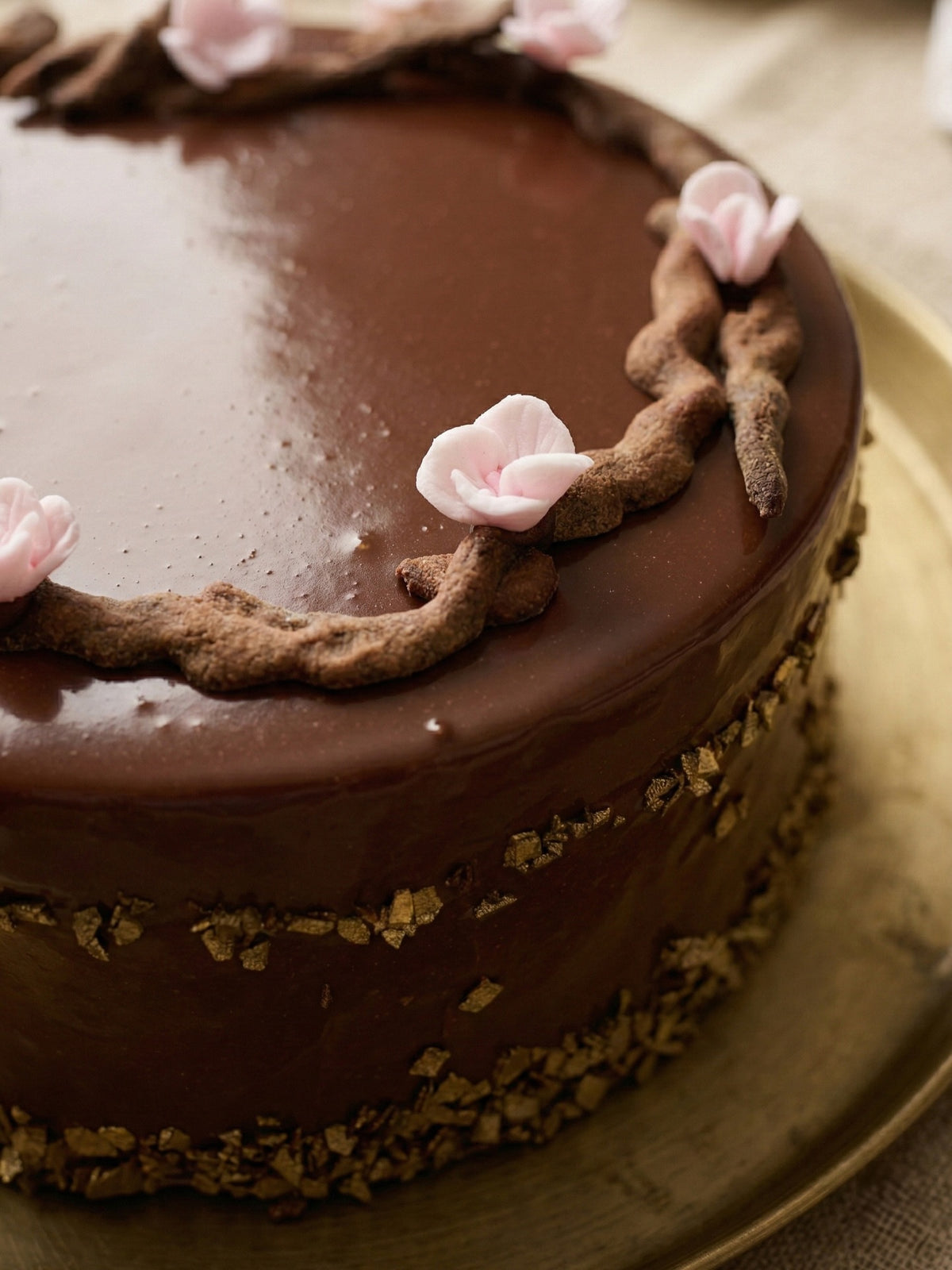 Chocolate Mirror Glaze Cake by La Sura Bakery, photo 2