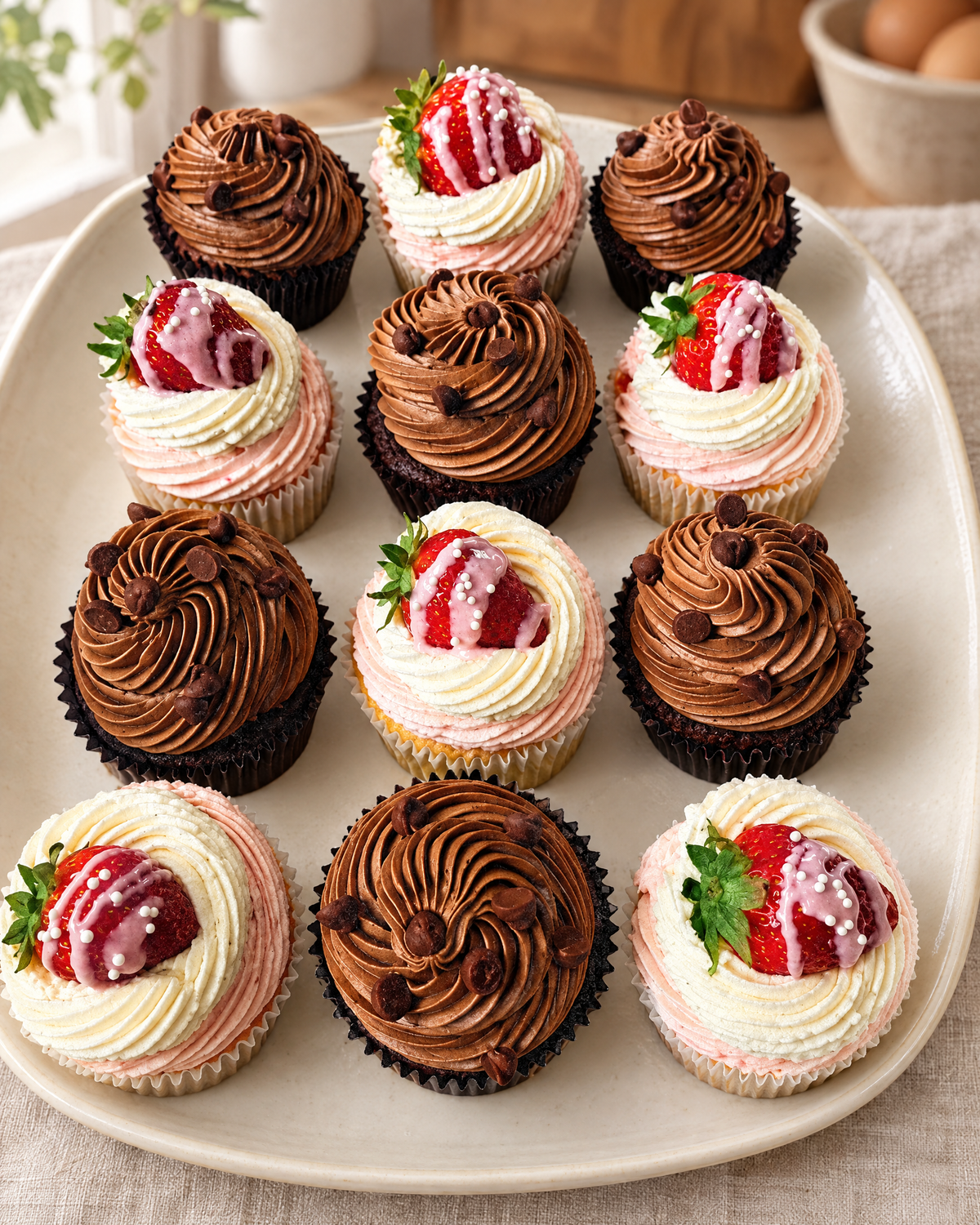Cupcake Mix Box by La Sura Bakery