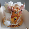 Fawn Floral Cake by La Sura Bakery