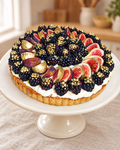 Fig and Blackberry Tart by La Sura Bakery