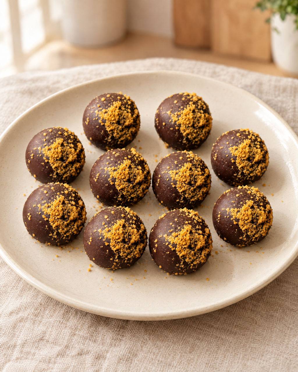 Biscoff and Oreo protein balls