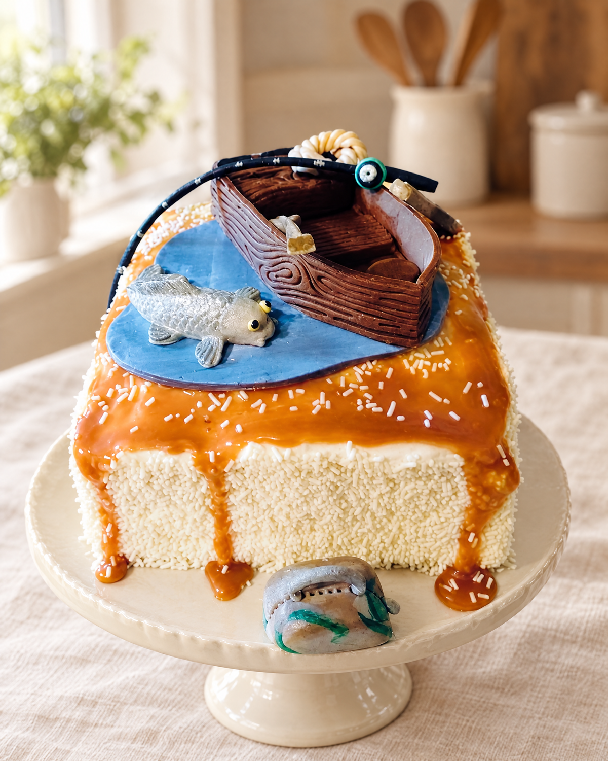 Fishing Boat Cake by La Sura Bakery