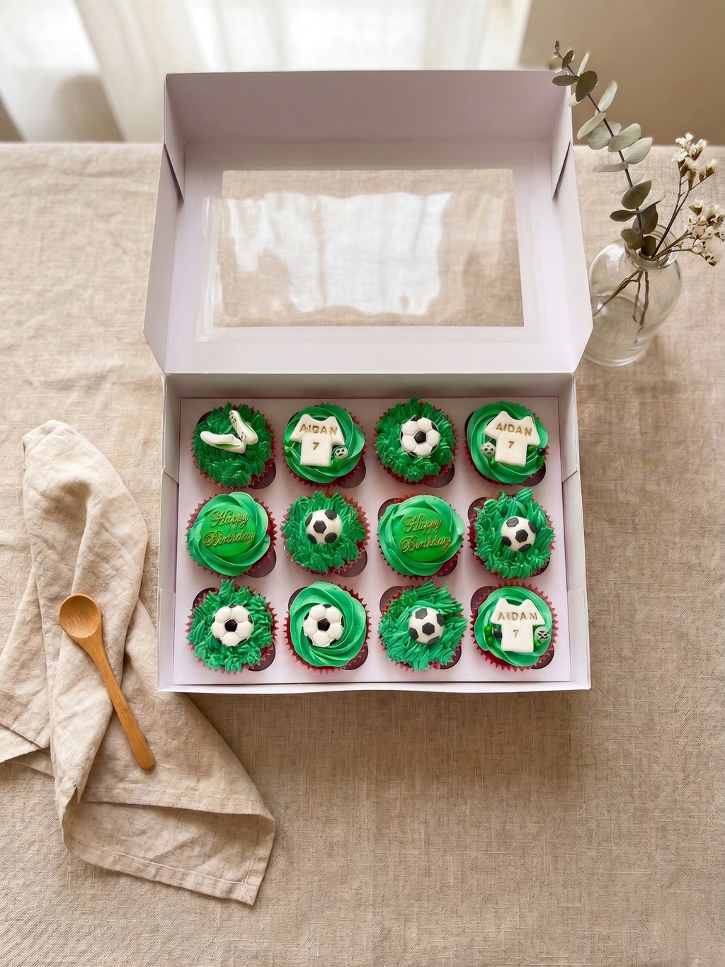 Football Cupcakes by La Sura Bakery