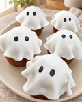 Ghost Cupcakes by La Sura Bakery