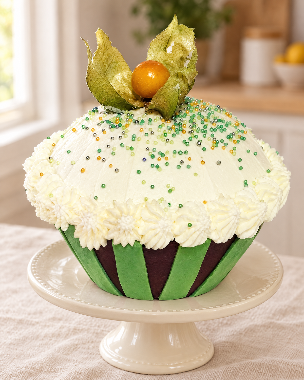 Giant Cupcake Cake by La Sura Bakery