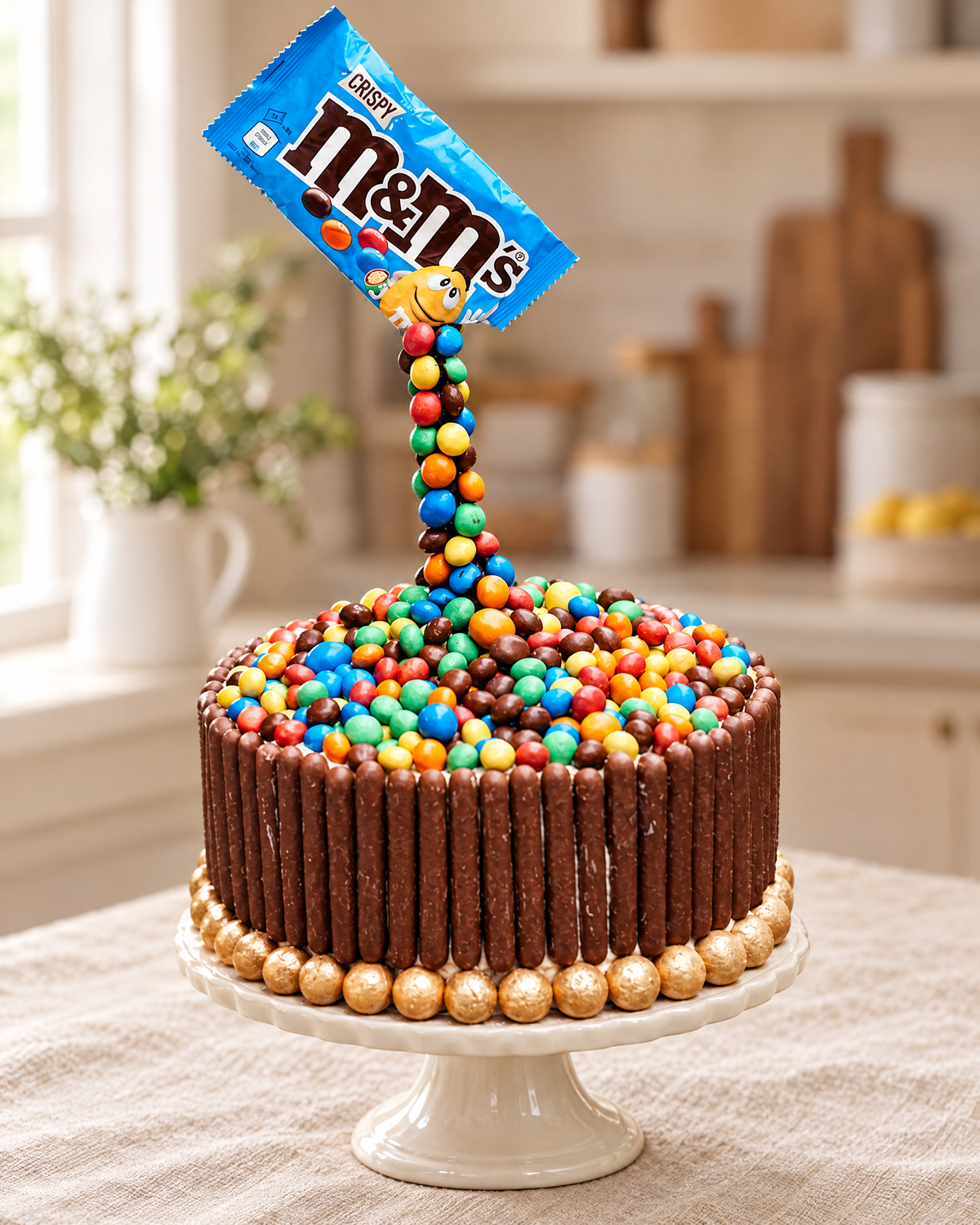 Gravity Defying Sweets Cake by La Sura Bakery