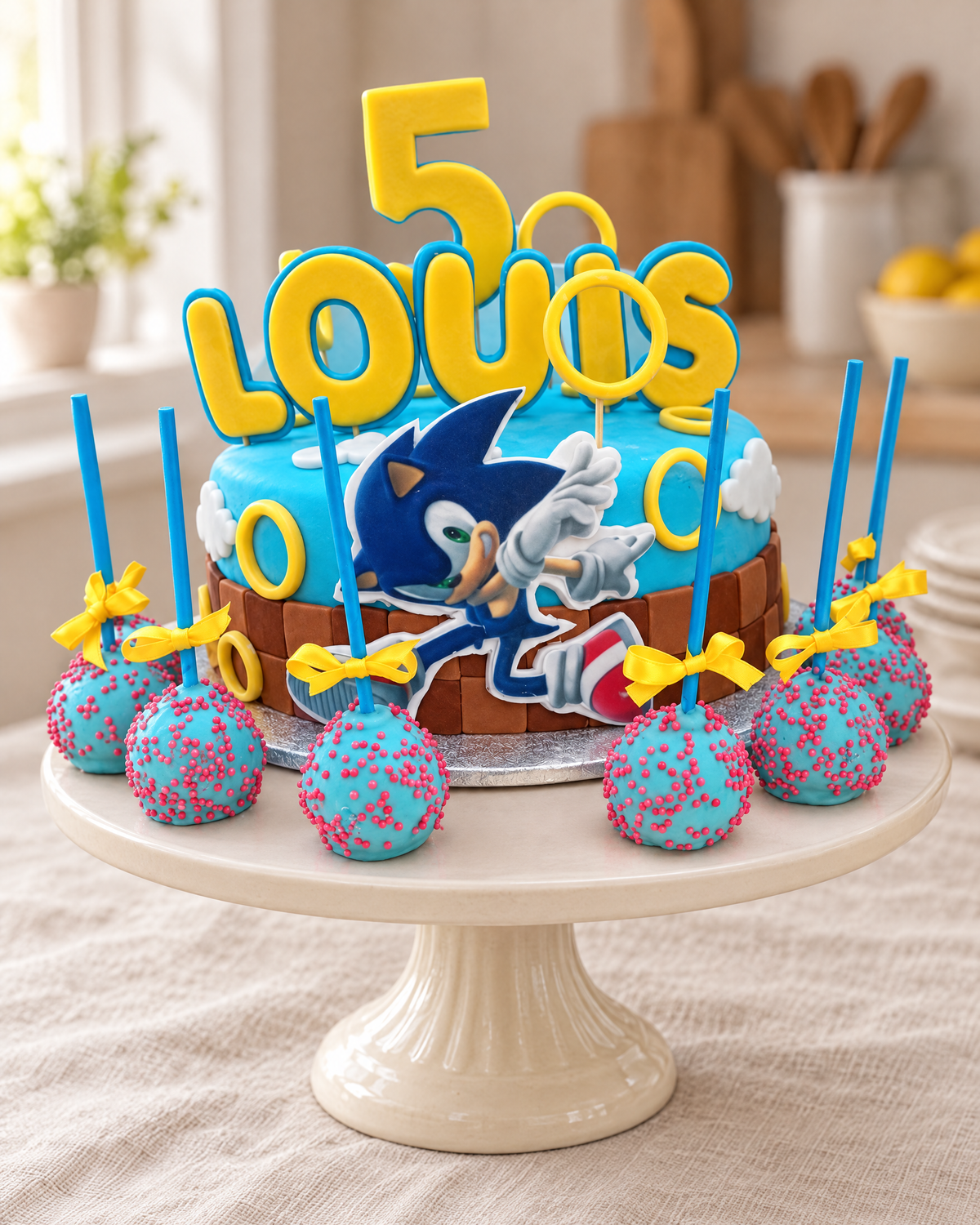 Hedgehog Hero Cake by La Sura Bakery