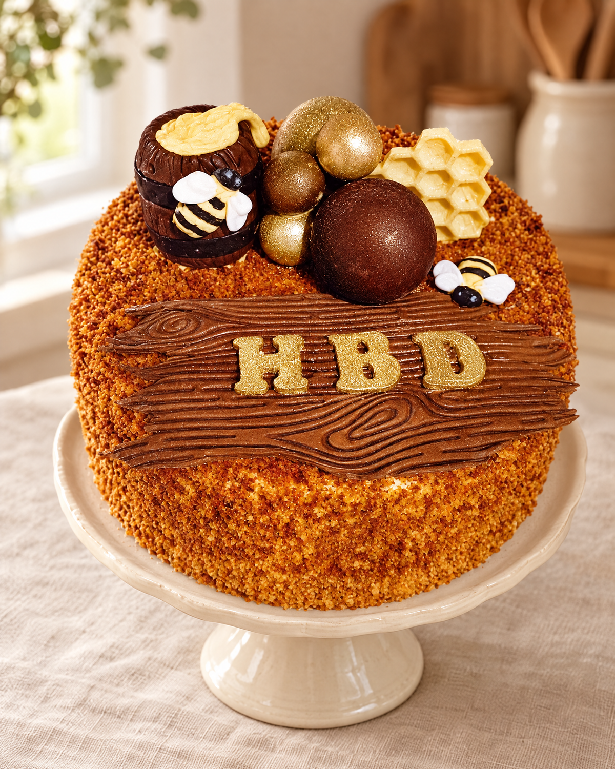 Honey Medovik Cake by La Sura Bakery
