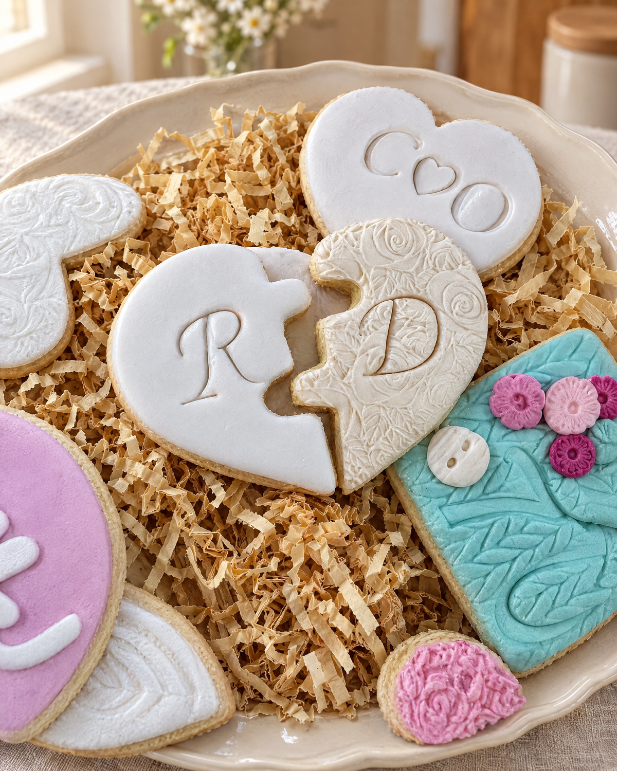 Initial Heart Cookies by La Sura Bakery, photo 2