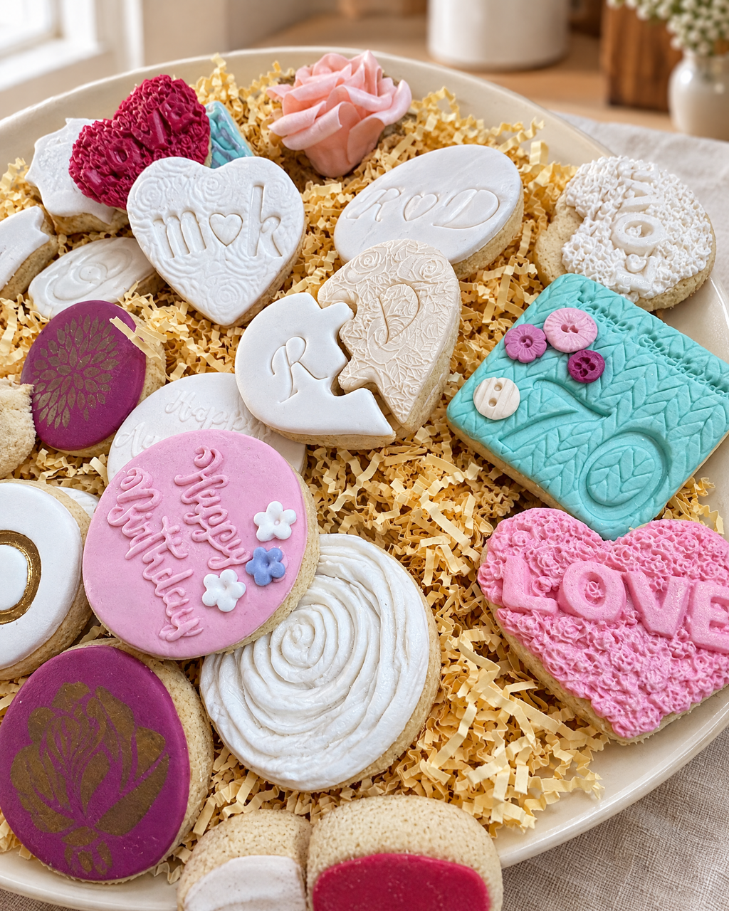 Initial Heart Cookies by La Sura Bakery, photo 3