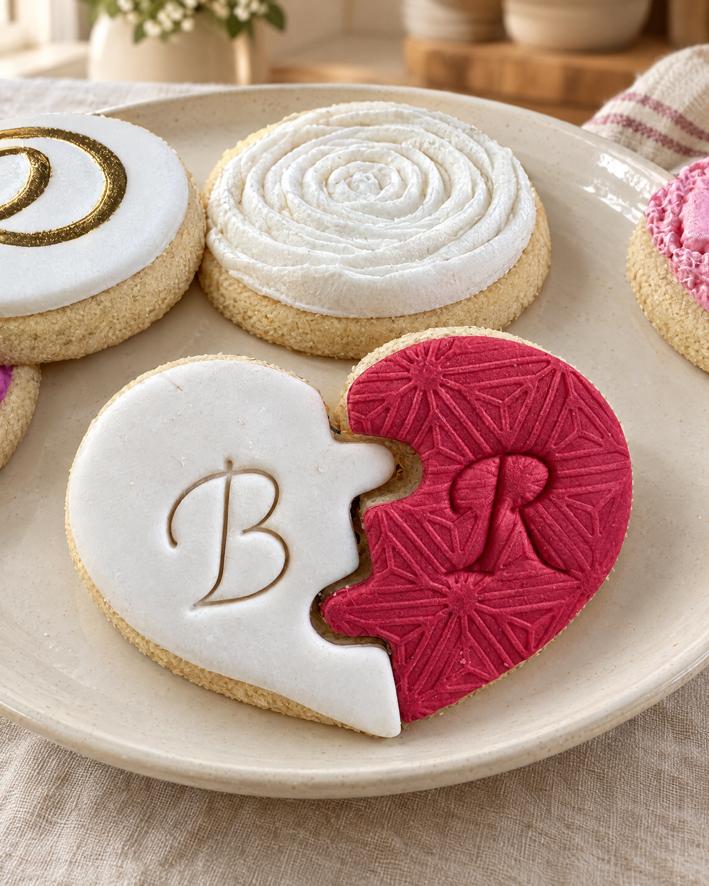 Initial Heart Cookies by La Sura Bakery, photo 4