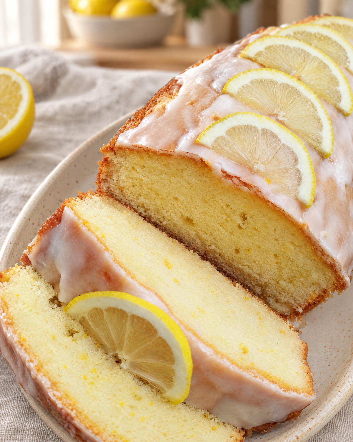 Lemon Drizzle Loaf by La Sura Bakery