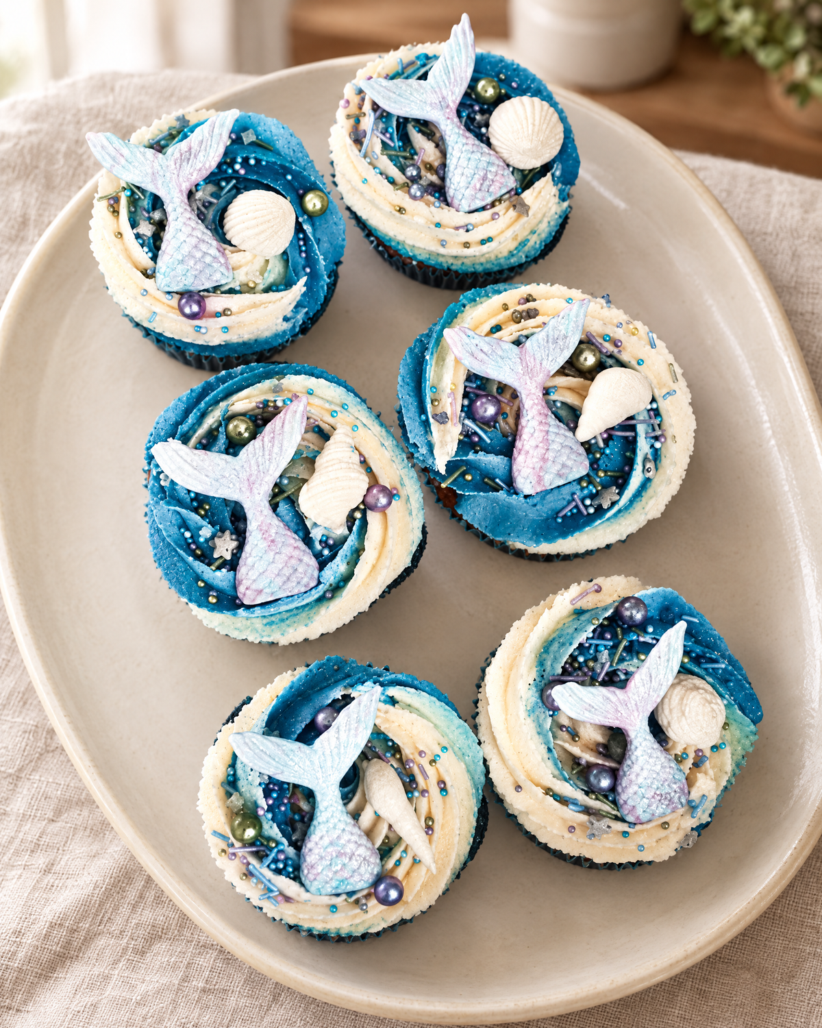 Mermaid Cupcakes by La Sura Bakery, photo 2