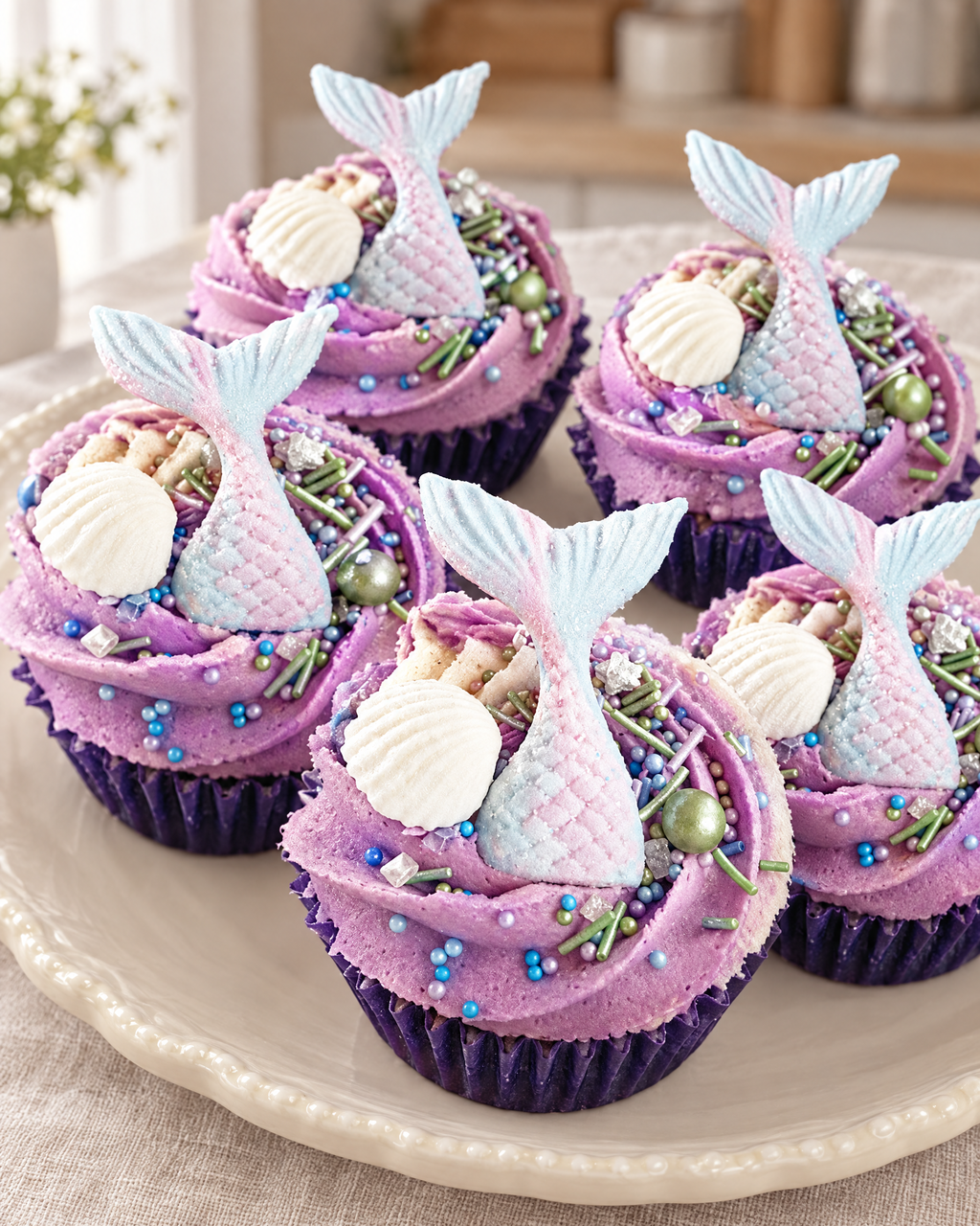 Mermaid Cupcakes by La Sura Bakery, photo 4
