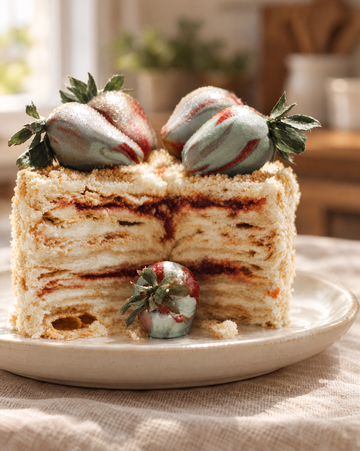 Napoleon Berry Cake by La Sura Bakery, photo 2