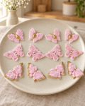 Pink Butterfly Toppers by La Sura Bakery