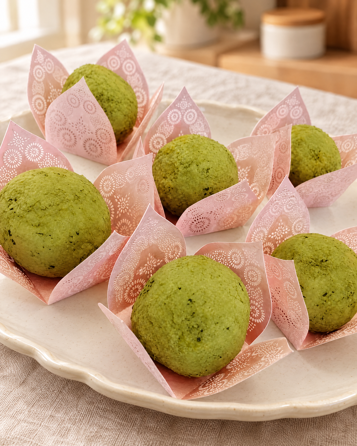 Pistachio Matcha Bites by La Sura Bakery