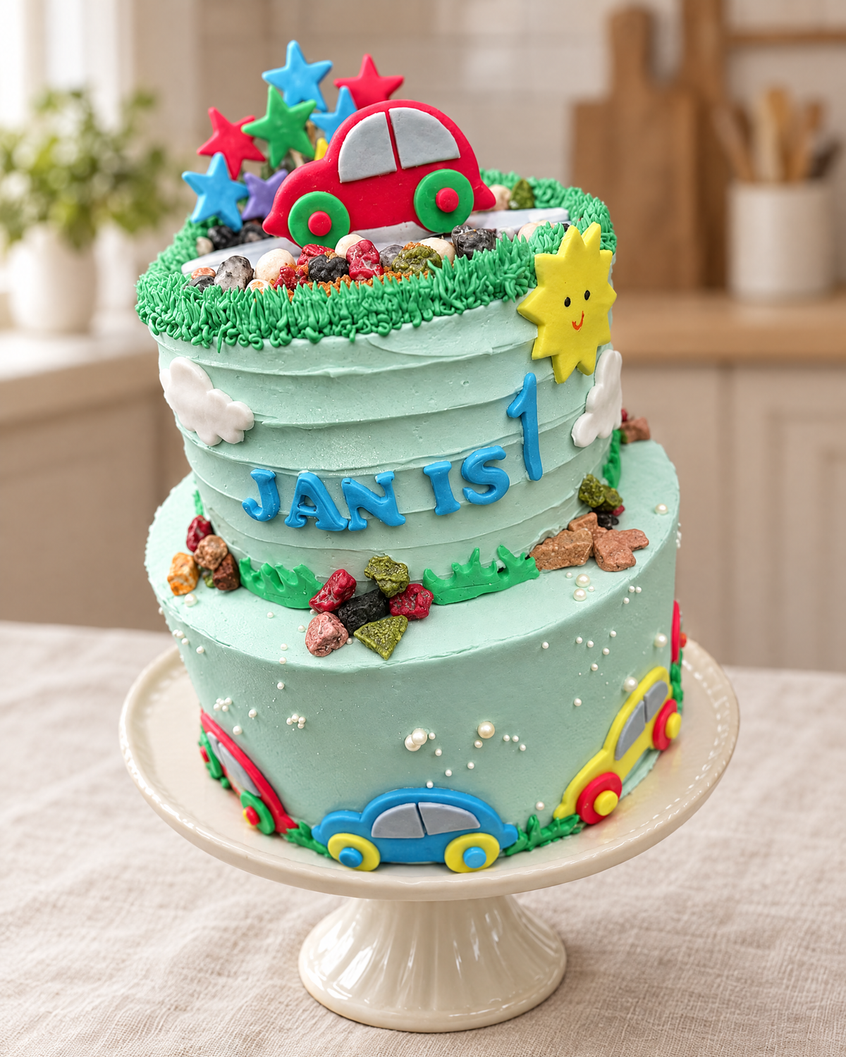 Racing Car Cake by La Sura Bakery