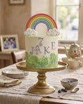 Rainbow Name Cake by La Sura Bakery