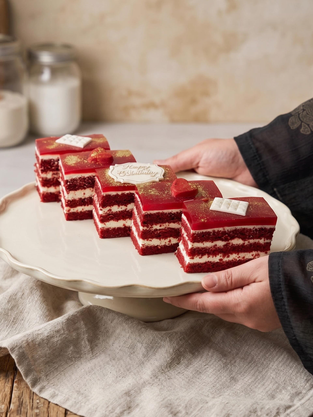 Red Velvet Slices by La Sura Bakery