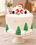 Santa Christmas Cake by La Sura Bakery