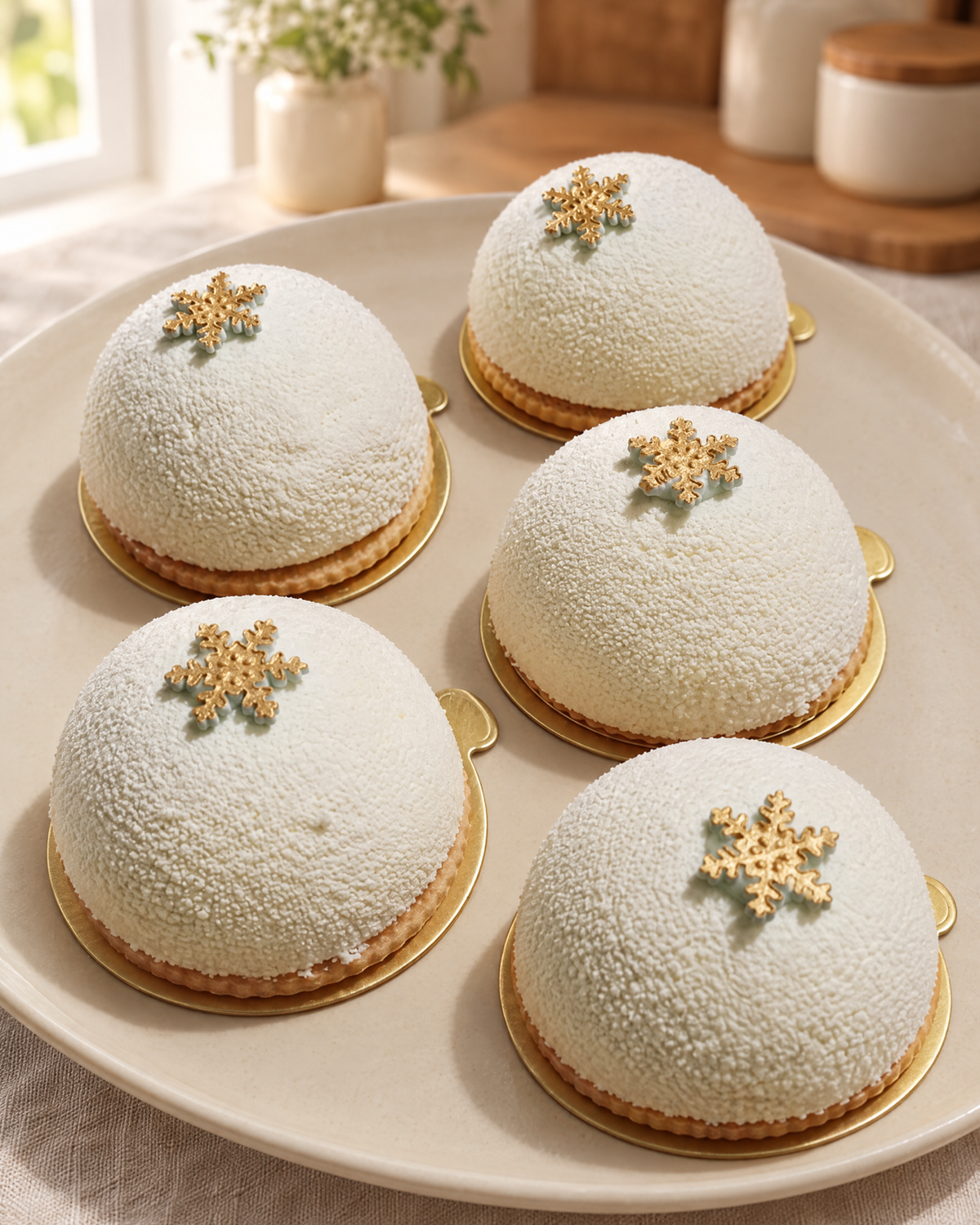 Snowball Mousse Domes by La Sura Bakery, photo 2