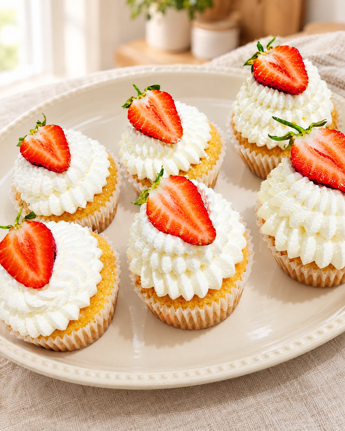 Strawberries and Cream Cupcakes by La Sura Bakery, photo 3