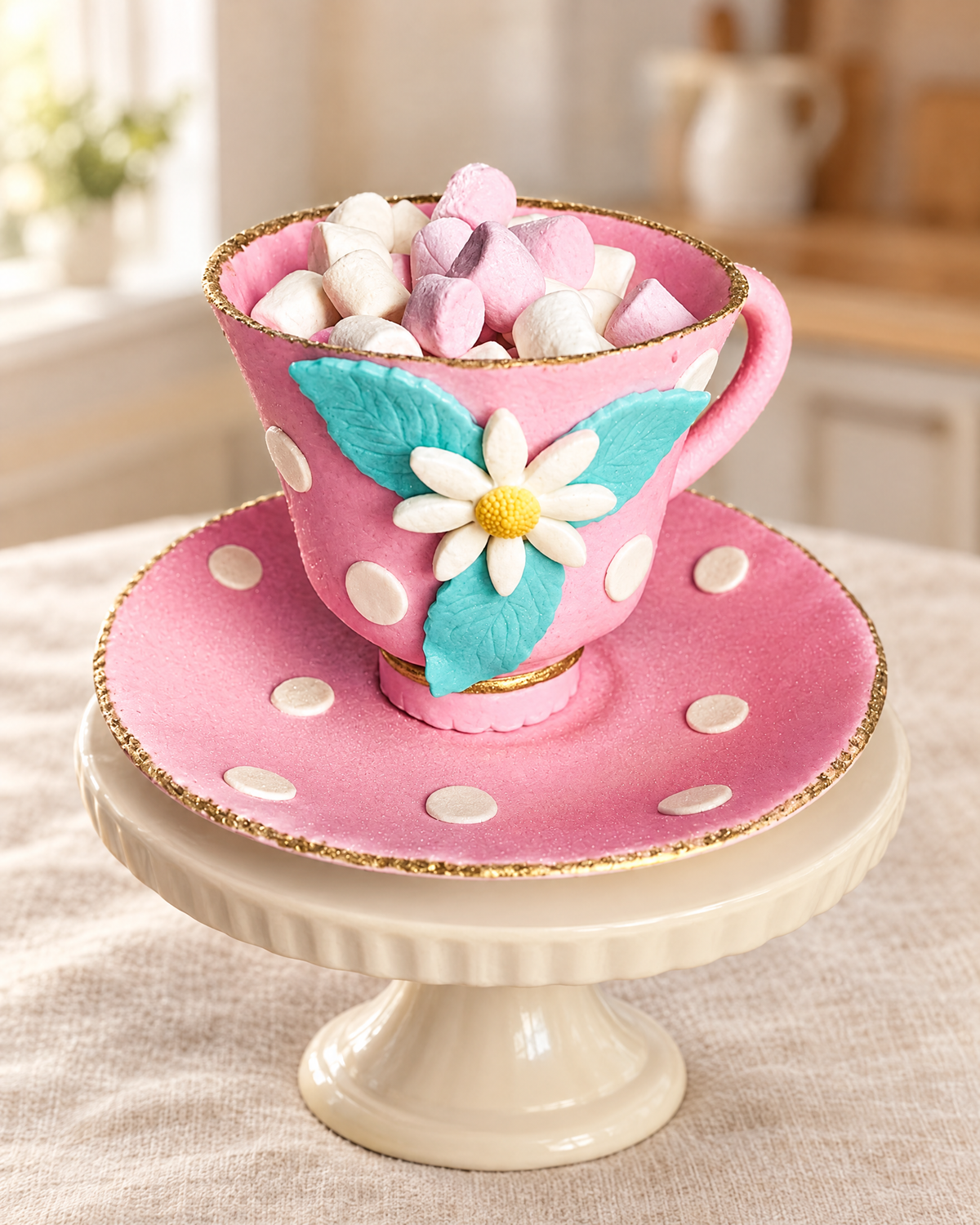 Teacup Cake by La Sura Bakery