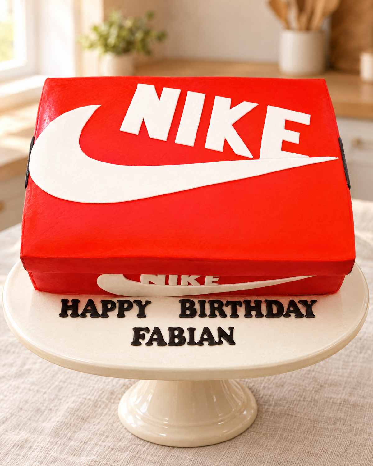 Trainer Box Cake by La Sura Bakery