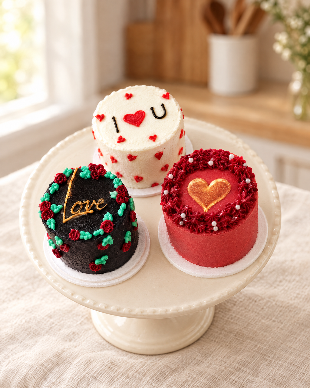 Valentine's Bento Cakes by La Sura Bakery, photo 2