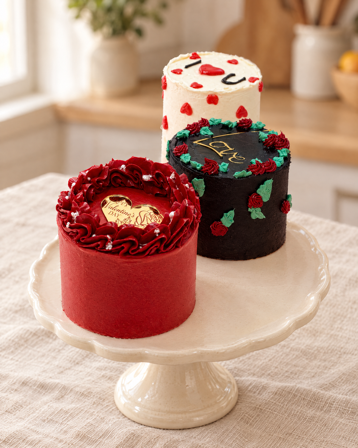 Valentine's Bento Cakes by La Sura Bakery, photo 3