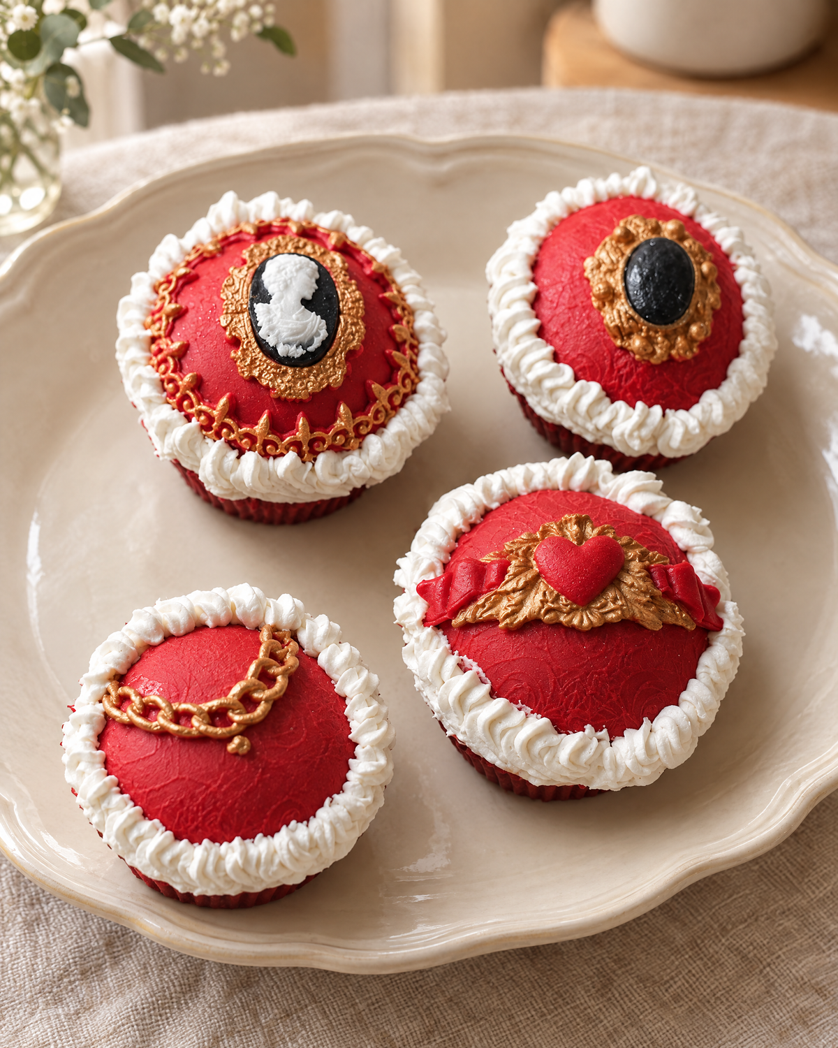 Vintage Cameo Cupcakes by La Sura Bakery, photo 2