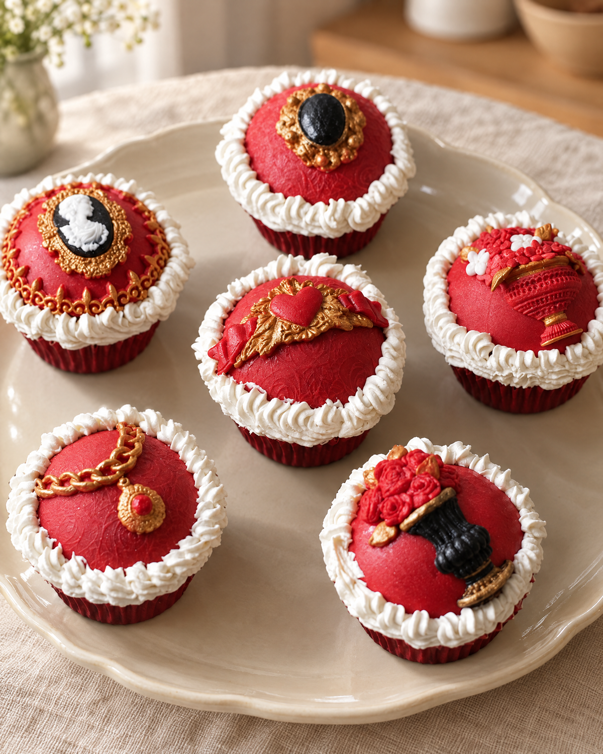 Vintage Cameo Cupcakes by La Sura Bakery, photo 3